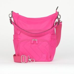 IHKWIP Zig Zag Quilted Go Getter Crossbody Bag